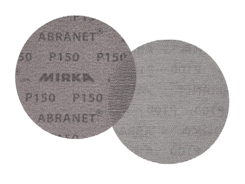 Mirka Abranet Mesh Sandpaper Discs, 6-inch, Grit 150 Hook and Loop Net Sanding Pads for Dust-Free Sanding, Suitable and Efficient for Wood, Metal, Plastic, Lacquer, and More, 50pcs for Orbital Sanders - Image 3